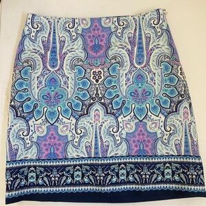 Talbots Womens A-line Mini Skirt size 2